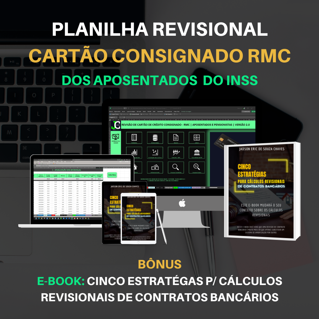Imagem do curso PLANILHA REVISIONAL DE CARTÃO CONSIGNADO RMC