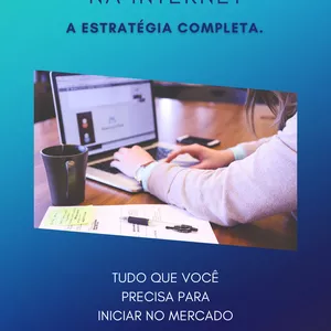 Imagem de capa para o Ebook A ESTRATÉGIA COMPLETA DO MARKETING - na internet