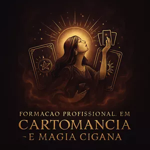 Imagem de capa para o Curso online Formação Profissional em Cartomancia e Magia Cigana