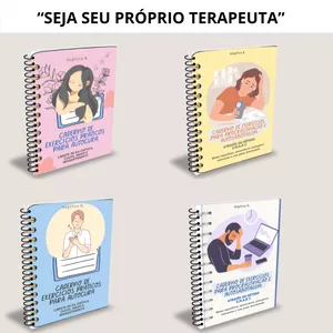 CADERNO DE EXERCÍCIOS PARA PROCRASTINAÇÃO + CADERNO DE EXERCÍCIOS PARA AUTOCURA