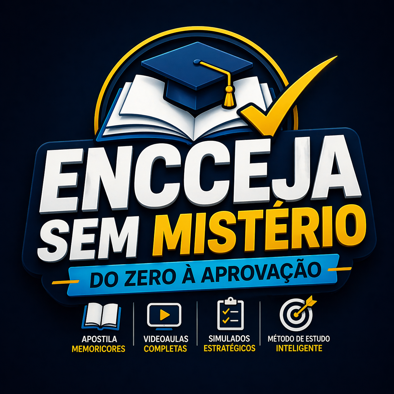 Imagem do curso Encceja Sem Mistério: Do Zero à Aprovação
