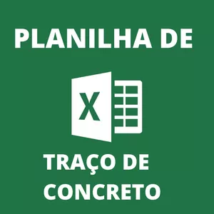 Imagem de capa para o Curso online Planilha Cálculo De Traço Concreto