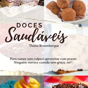 Imagem de capa para o Ebook E-book Doces Saudáveis 