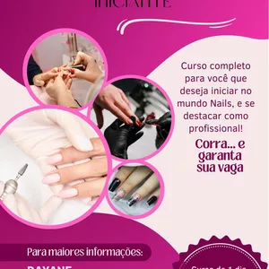 Imagem de capa para o Curso online Curso iniciante de alongamento de unhas 