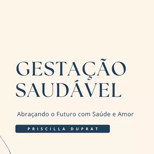 Imagem de capa para o Ebook Gestação Saudável