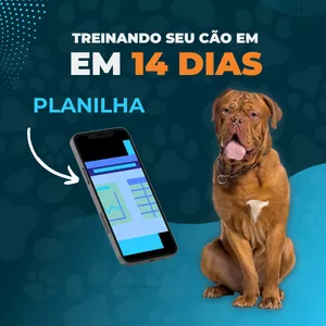 Imagem de capa para o Curso online Planilha Treinando seu cão em 14 dias