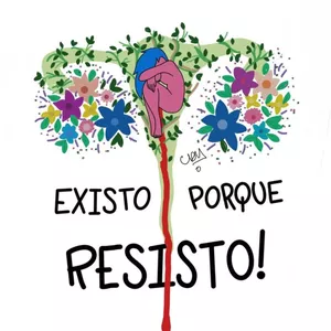 Imagem de capa para o Ebook Arte em Lettering - Existo porque resisto