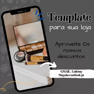 Imagem de capa para o Ebook Template para loja virtual