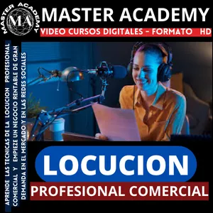 Imagen de portada para Curso online CURSO DE LOCUCIÓN PROFESIONAL  - ON LINE