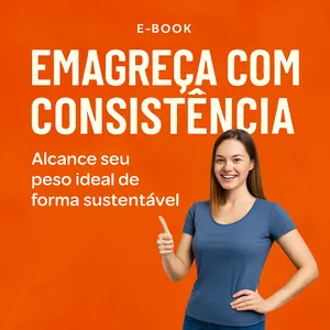 Imagem de capa para o Ebook Emagreça com Consistência