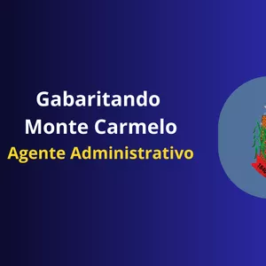 Imagem do curso Gabaritando Monte Carmelo - Agente Administrativo 
