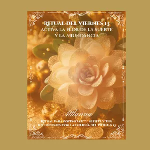 Imagen de portada para Ebook Ritual del viernes 13 para activar la flor de la suerte y la abundancia