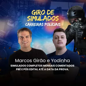Imagem de capa para o Curso online Giro de Simulados Polícias
