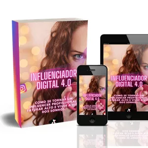 Imagem de capa para o Ebook Influenciador Digital 4.0