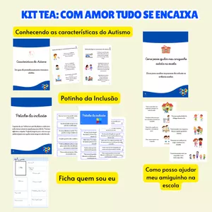 Imagem de capa para o Curso online Kit TEA - Inclusão Escolar