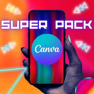 Imagem do curso Super Pack Canva