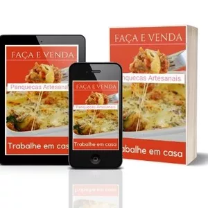 Imagem de capa para o Ebook Ganhe dinheiro, fazendo panquecas goumet na cozinha da sua casa !!!!!!