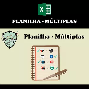 Imagem principal do produto Planilha - Múltiplas