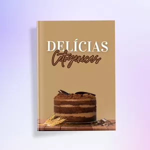 Imagem de capa para o Ebook Delícias Cetogenicas