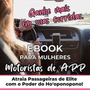 Imagem de capa para o Ebook 🌟Motorista de Aplicativo? Atraia Passageiras de Elite. 🌟