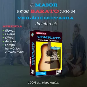 Imagem do curso Curso de violão completo