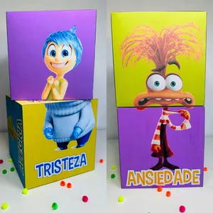 Imagem de capa para o Ebook Dado das emoções 💙💚💛🧡