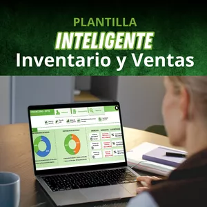 Imagen de portada para Curso online Plantilla Inteligente de Inventario y Ventas
