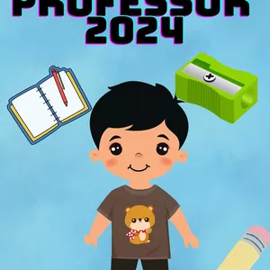 Imagem de capa para o Ebook Caderno do professor 2024