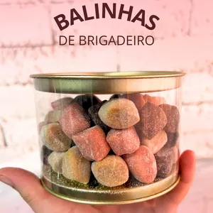 Imagem de capa para o Evento online LIVE SECRETA: BALINHAS DE BRIGADEIRO
