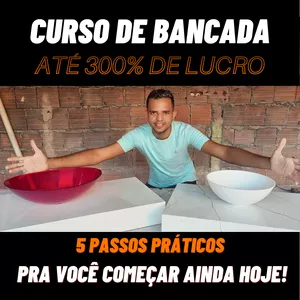 Imagem de capa para o Curso online Bancada de Porcelanato 1.0 