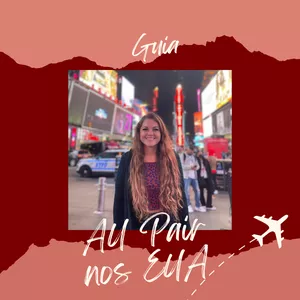 Imagem de capa para o Ebook Guia Au Pair - Passo a passo para ser Au Pair nos EUA