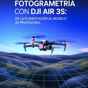 Imagen de portada para Ebook GUÍA COMPLETA DE FOTOGRAMETRÍA CON DJI AIR 3S Y DRONES NO TOPOGRAFICOS