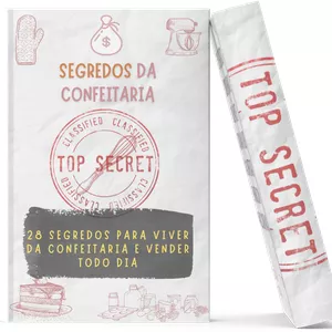 Imagem de capa para o Ebook 28 segredos de vendas para confeitaria