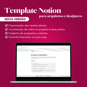 Imagem de capa para o Curso online Template Notion para Escritório de Arquitetura e Design