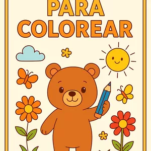 Imagen de portada para Ebook DIVERTIDOS DIBUJOS PARA COLOREAR 