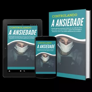 Imagem de capa para o Ebook Controlando a Ansiedade