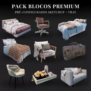 Imagem de capa para o Curso online PACK BLOCOS 3D PREMIUM