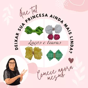 Laços e tiaras>