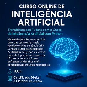 Imagem do curso Curso de Inteligência Artificial Online