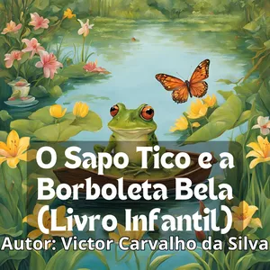 Imagem de capa para o Ebook LIVRO DIGITAL INFANTIL (O SAPO TICO E A BORBOLETA BELA)