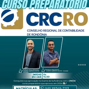 Imagem de capa para o Curso online Preparatório Exame de Suficiência CFC/CRC-RO 2025.1