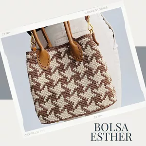 Bolsa Esther - Curso de Crochê 