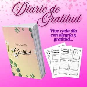 Imagen de portada para Ebook Diario de Gratitud: La Magia de decir Gracias