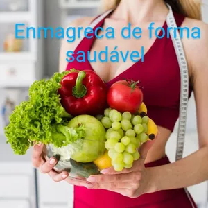 Imagem de capa para o Ebook Enmagreca saudável 