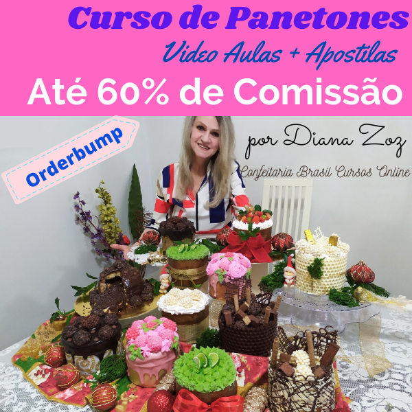 Curso Curso de Panetones e Chocotones  - Tradicionais e Trufados