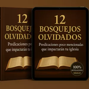 Imagen de portada para Ebook 12 Bosquejos Olvidados – Predicaciones Poderosas para Inspirar a tu Iglesia