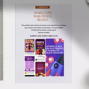 Apareça 15 x mais em sua região