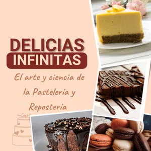 Imagen de portada para Ebook Repostería - Delicias Infinitas El Arte y la Ciencia de la Pastelería y Repostería