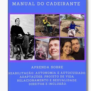 Imagem de capa para o Ebook Manual do Cadeirante E-book
