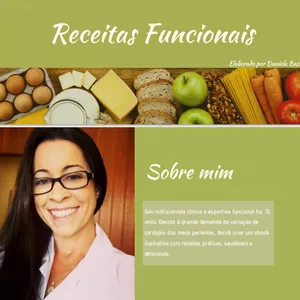 Imagem de capa para o Ebook Receitas funcionais Low Carb para você emagrecer de vez.